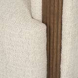 Kornelia Soft Oatmeal Fabric Barrel Accent Chair from Mercana - Luna Furniture