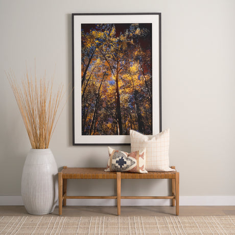 Leafy Shelter by Bobbie Goodrich a Hand Embellished Framed Photo Art Print Matted under Glass from Mercana - Luna Furniture