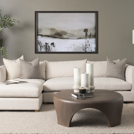 Winter Day II by Mercana Studio a Hand Embellished Textured Framed Art Print from Mercana - Luna Furniture