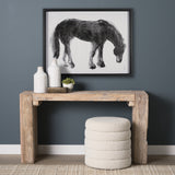 Equine Sketch 3 by Manny Woodart a Hand Embellished Textured Framed Art Print from Mercana - Luna Furniture