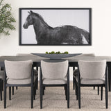 Equine Sketch 9 by Manny Woodart a Hand Embellished Textured Framed Art Print from Mercana - Luna Furniture