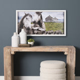 Just Let Me Scratch by Arabella Studios a Hand Embellished Textured Framed Photo Art Print from Mercana - Luna Furniture