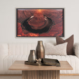 Horseshoe Bend by Gary Blatter a Hand Embelished Textured Framed Photo Art Print from Mercana - Luna Furniture