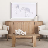 Sandhill Crane I by Chad Mckay a Hand Embelished Textured Framed Photo Art Print from Mercana - Luna Furniture