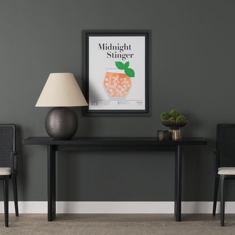Midnight Stinger by Mercana Studio a Hand Embelished Textured Framed Art Print Matted under Glass from Mercana - Luna Furniture