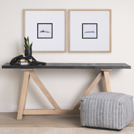Morning Blue I by Mercana Studio a Framed Art Print from Mercana - Luna Furniture