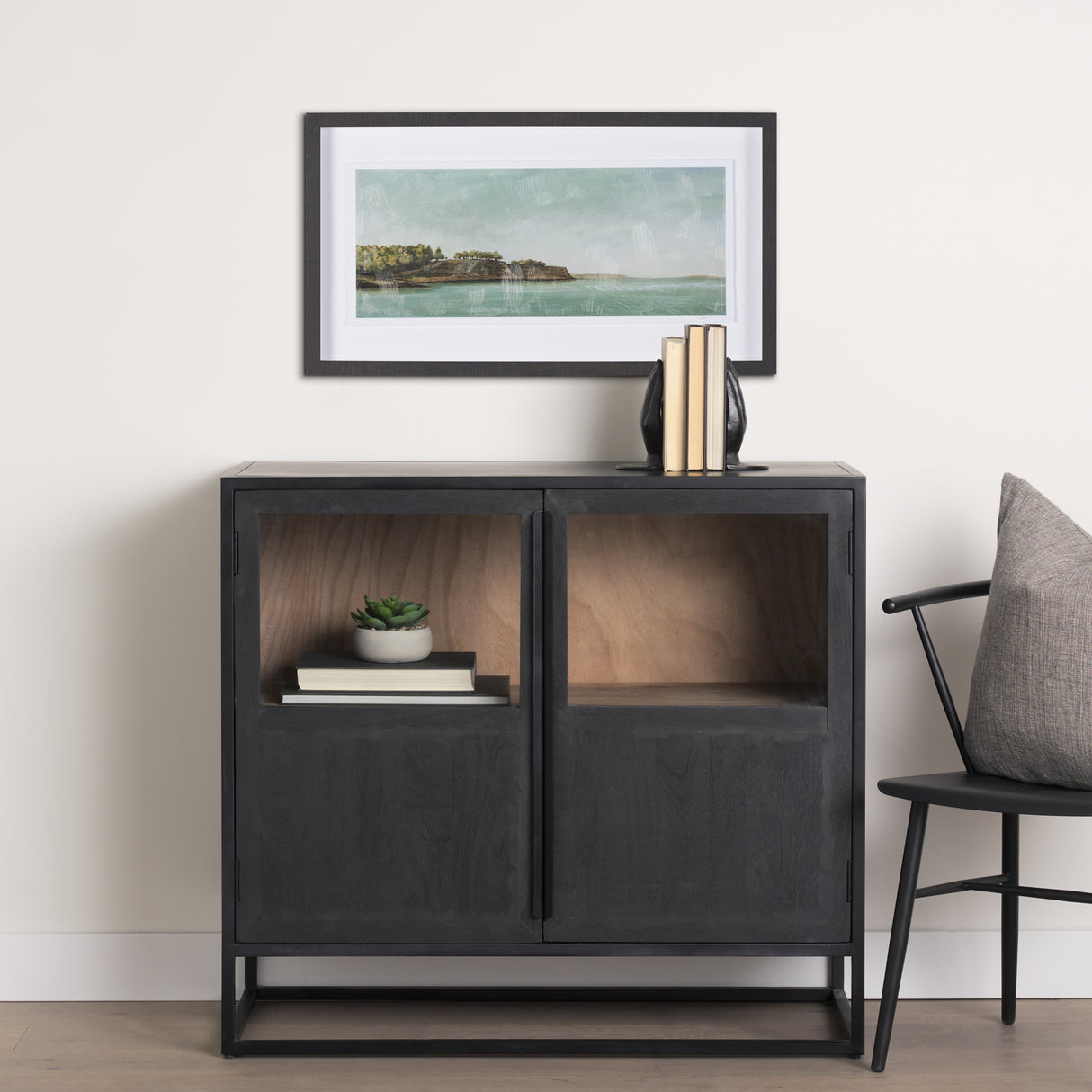Coastal Destination by Mercana Studio a Hand Embellished Framed Art Print Matted under Glass from Mercana - Luna Furniture