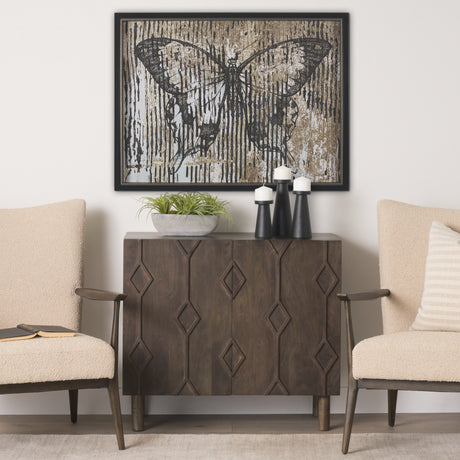 Papillon I by Mercana Studio a Hand Embellished Framed Art Print from Mercana - Luna Furniture