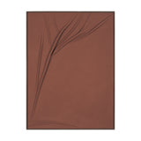 Drape I Rust Fabric Dimensional Framed Art from Mercana - Luna Furniture