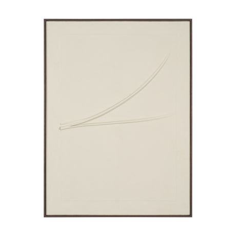 Drape II Cream Fabric Dimensional Framed Art from Mercana - Luna Furniture
