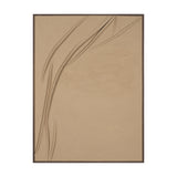Drape III Camel Fabric Dimensional Framed Art from Mercana - Luna Furniture