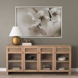 Soft Petals II by Nancy Crowell a Hand Embellished Textured Framed Photo Art Print Matted under Glas from Mercana - Luna Furniture