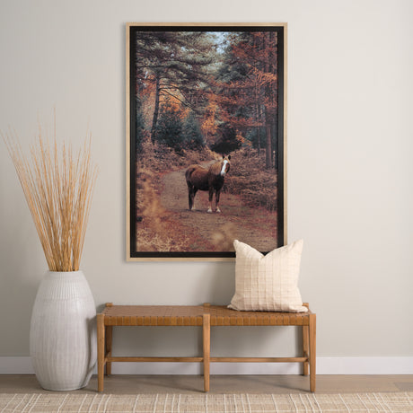 Forest Crossing by Mercana Studio a Hand Embellished Textured Framed Photo Art Print Matted under Gl from Mercana - Luna Furniture