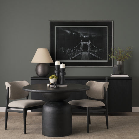 Alexandra Bridge by Chad Mackay a Hand Embellished Textured Framed Photo Art Print Matted under Glas from Mercana - Luna Furniture