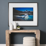 Mountain Top Thaw by Chad Mackay a Hand Embellished Textured Framed Photo Art Print Matted under Gla from Mercana - Luna Furniture
