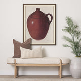Redware Jug by Mercana Studio a Hand Embellished Textured Framed Art Photograph from Mercana - Luna Furniture