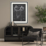 Horse Seat Black I by Mercana Studio a Hand Embellished Textured Framed Art Print from Mercana - Luna Furniture