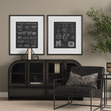 Equestrian Riding I BW by Mercana Studio Hand Embellished Framed Art Print Matted under Glass from Mercana - Luna Furniture