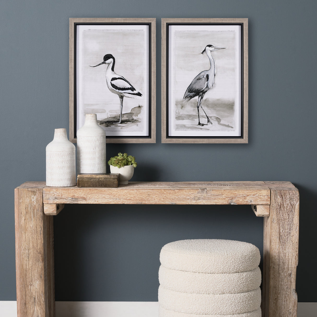 Seaside Vacation I by Mercana Studio a Hand Embellished Textured Framed Art Print from Mercana - Luna Furniture