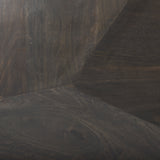 Darwin Dark Brown Wood 2 Door Accent Cabinet from Mercana - Luna Furniture