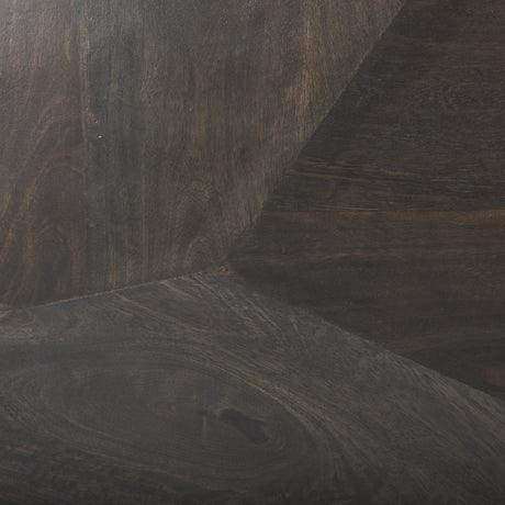 Darwin Dark Brown Wood 2 Door Accent Cabinet from Mercana - Luna Furniture