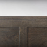 Darwin Dark Brown Wood 2 Door Accent Cabinet from Mercana - Luna Furniture