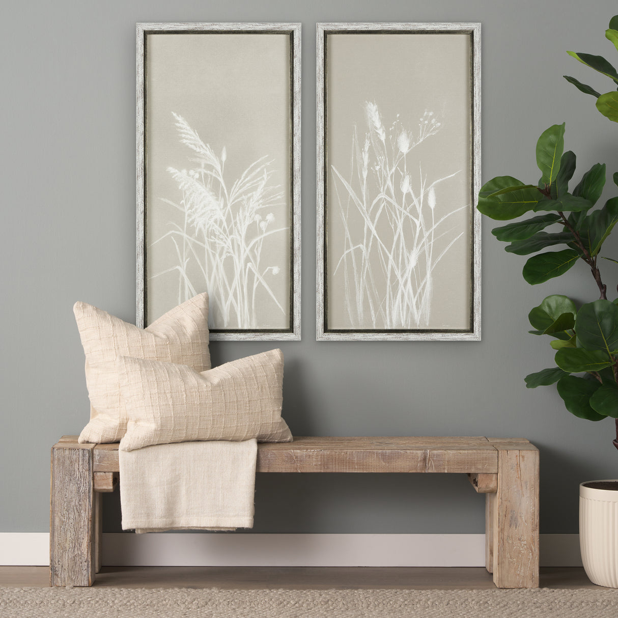 Growing Along The River III by Mercana Studio Framed Matted under Glass from Mercana - Luna Furniture
