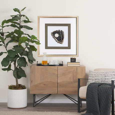 Fielders Choice by Mercana Studio a Framed Photo Art Print Matted under Glass from Mercana - Luna Furniture