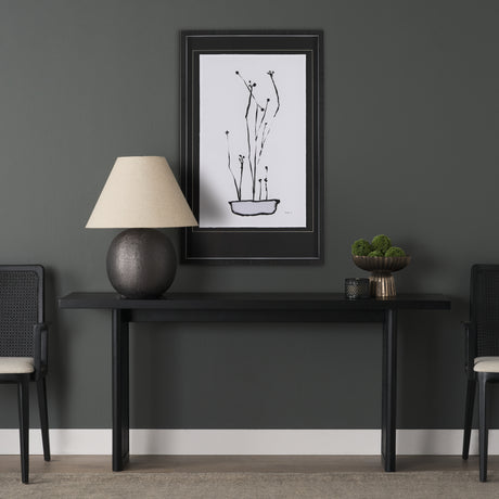 Organic Line Drawing I by Mercana Studio Hand Embellished Framed Art Print Matted under Glass from Mercana - Luna Furniture