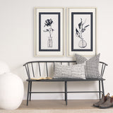 Sapphire Vase I by Mercana Studio a Hand Embellished Textured Framed Art Print Matted under Glass from Mercana - Luna Furniture