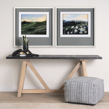 Sunrise Valley II by Mercana Studio a Hand Embellished Textured Framed Art Print Matted under Glass from Mercana - Luna Furniture