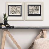 Fireside I by Mercana Studio a Hand Embellished Textured Framed Art Print Matted under Glass from Mercana - Luna Furniture