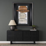 Dim Sum I by Nancy Ngo a Hand Embellished Textured Framed Art Print Matted under Glass from Mercana - Luna Furniture