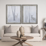 A Winter Day in Forest II by Mercana Studio Hand Embellished Framed Art Print Matted under Glass from Mercana - Luna Furniture