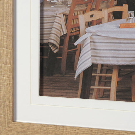 Greek Feast by Kelly Frere FramedPhoto Print Matted under Glass from Mercana - Luna Furniture