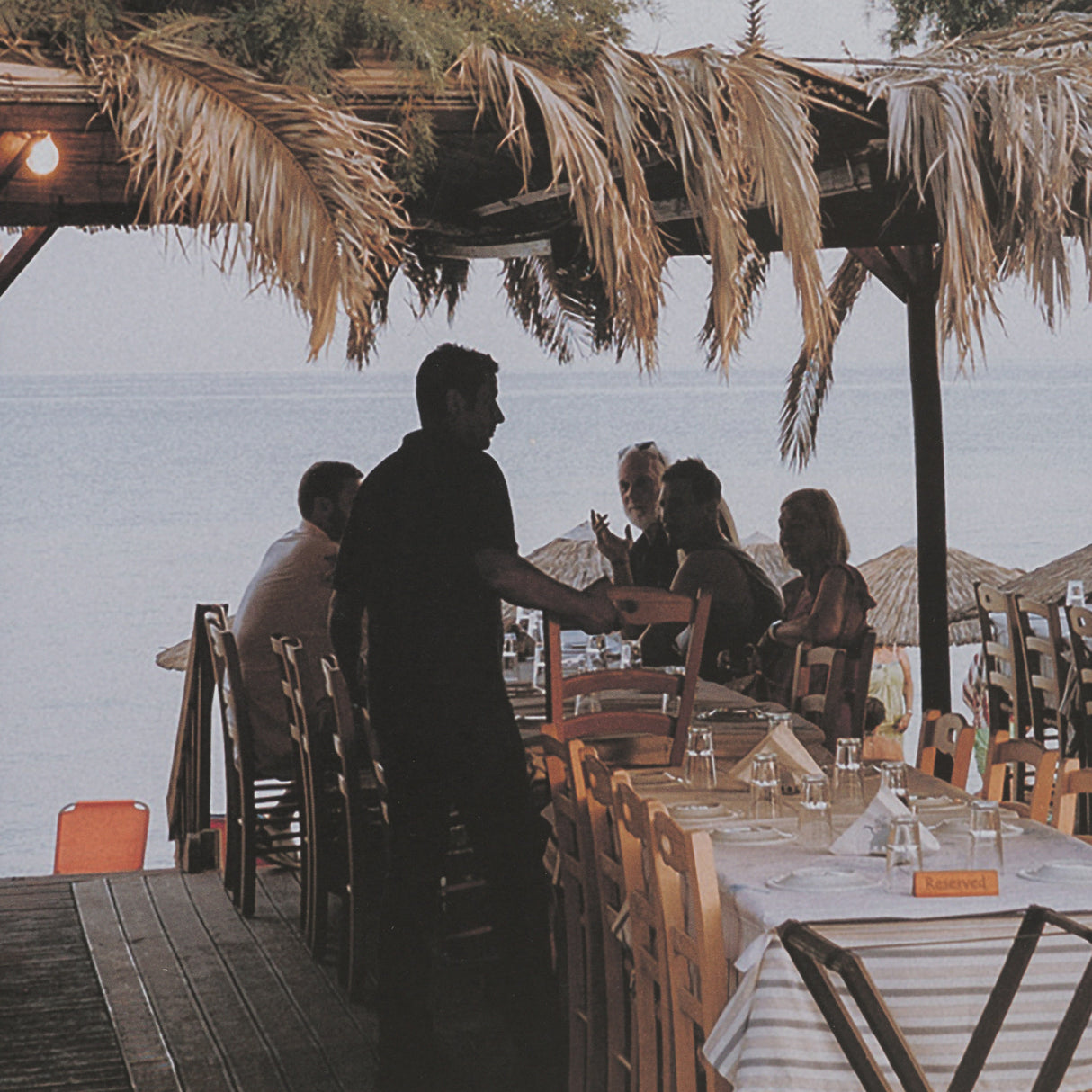 Greek Feast by Kelly Frere FramedPhoto Print Matted under Glass from Mercana - Luna Furniture