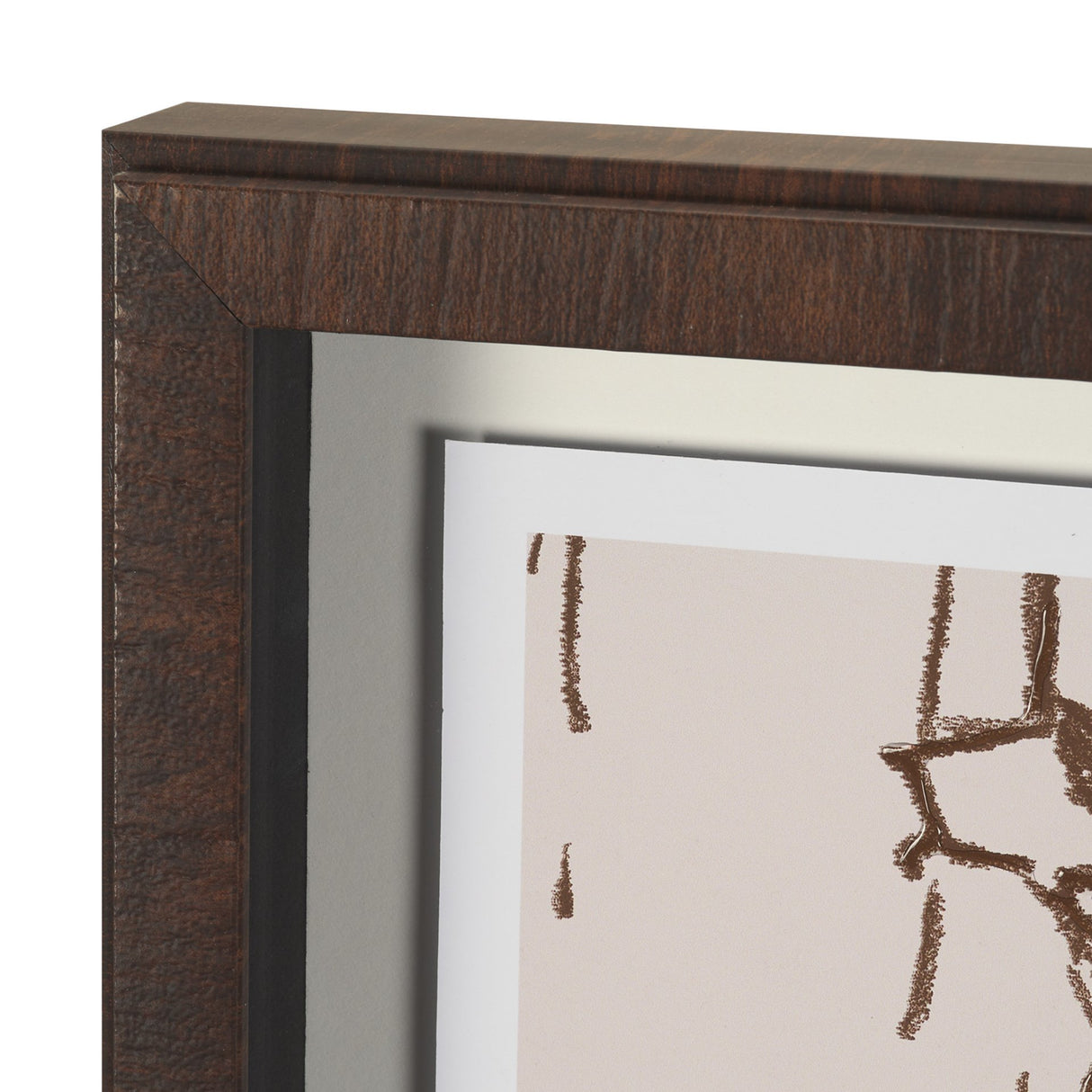 Hats & Bow Ties by Mercana Studio Hand-Embellished Framed Artwork Matted under Glass from Mercana - Luna Furniture