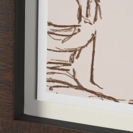 Hats & Bow Ties by Mercana Studio Hand-Embellished Framed Artwork Matted under Glass from Mercana - Luna Furniture