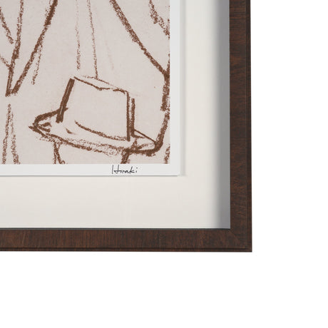 Bow Ties by Mercana Studio Hand-Embellished Framed Artwork Matted under Glass from Mercana - Luna Furniture