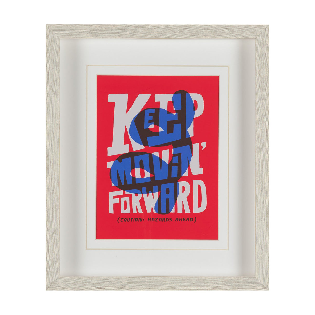 Motivation Mantra I by Michael Mullan Framed Artwork Matted under Glass from Mercana - Luna Furniture