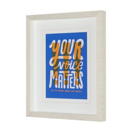 Motivation Mantra II by Michael Mullan Framed Artwork Matted under Glass from Mercana - Luna Furniture