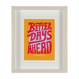 Motivation Mantra III by Michael Mullan Framed Artwork Matted under Glass from Mercana - Luna Furniture
