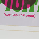 Motivation Mantra IV by Michael Mullan Framed Artwork Matted under Glass from Mercana - Luna Furniture