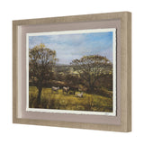 Country View(Set of 6) by Mercana Studio Hand-Embellished Textured Framed Artwork Matted under Glass from Mercana - Luna Furniture