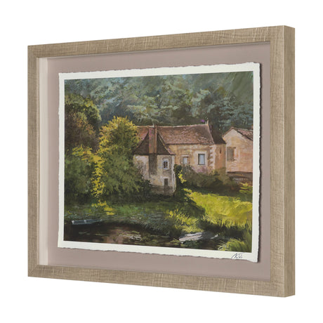 Country View(Set of 6) by Mercana Studio Hand-Embellished Textured Framed Artwork Matted under Glass from Mercana - Luna Furniture