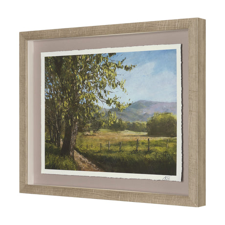 Country View(Set of 6) by Mercana Studio Hand-Embellished Textured Framed Artwork Matted under Glass from Mercana - Luna Furniture