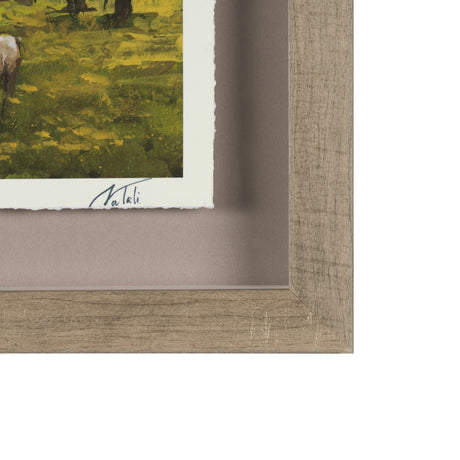 Country View(Set of 6) by Mercana Studio Hand-Embellished Textured Framed Artwork Matted under Glass from Mercana - Luna Furniture