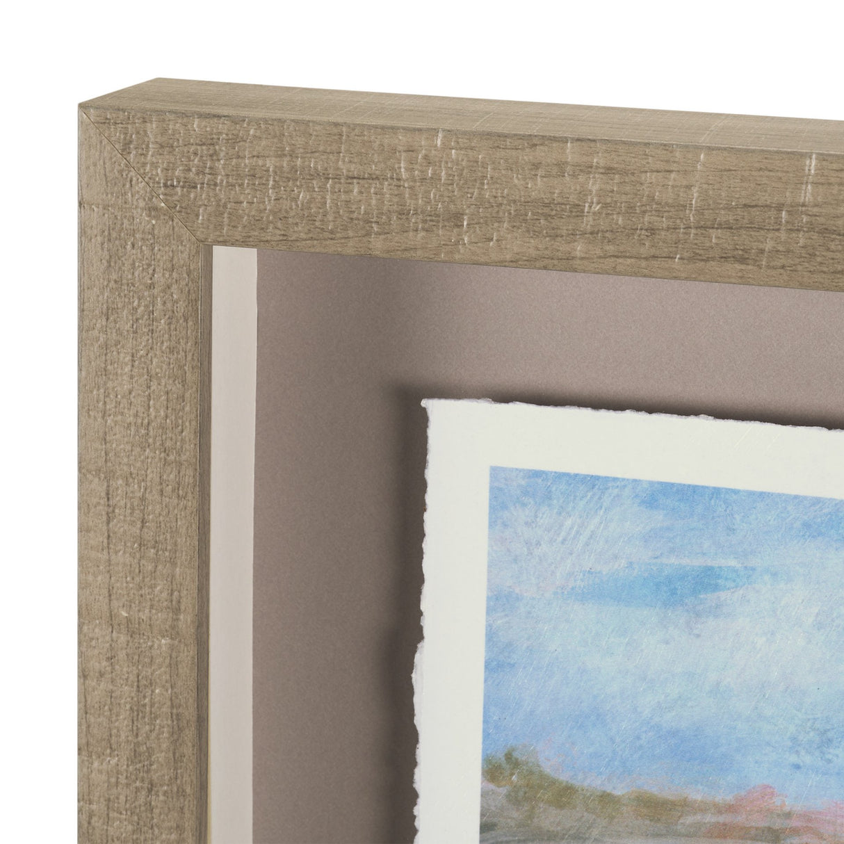 Country View(Set of 6) by Mercana Studio Hand-Embellished Textured Framed Artwork Matted under Glass from Mercana - Luna Furniture