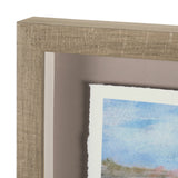 Country View(Set of 6) by Mercana Studio Hand-Embellished Textured Framed Artwork Matted under Glass from Mercana - Luna Furniture