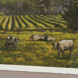 Country View(Set of 6) by Mercana Studio Hand-Embellished Textured Framed Artwork Matted under Glass from Mercana - Luna Furniture